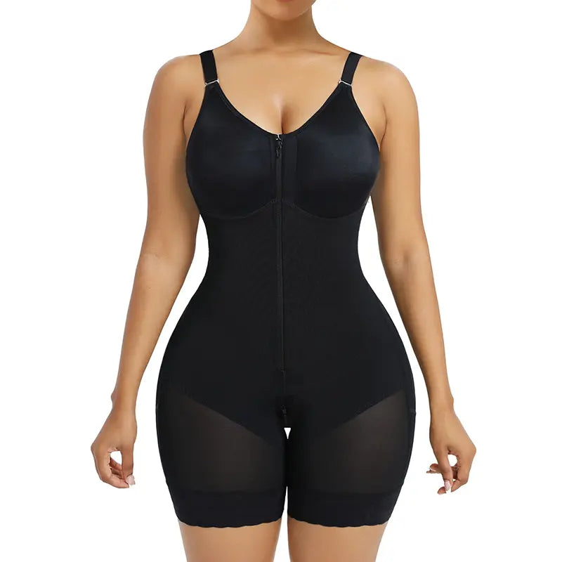Women’S YIANNA Fajas Colombianas Shapewear Tummy Control Butt Lifter Shaper with Zipper Crotch Detachable Shoulder Strap Springstatements