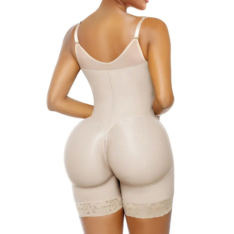 Women’S YIANNA Fajas Colombianas Shapewear Tummy Control Butt Lifter Shaper with Zipper Crotch Detachable Shoulder Strap Springstatements
