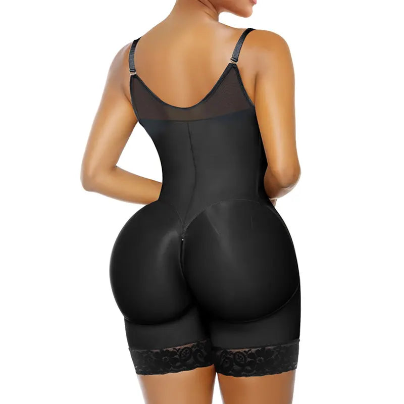 Women’S YIANNA Fajas Colombianas Shapewear Tummy Control Butt Lifter Shaper with Zipper Crotch Detachable Shoulder Strap Springstatements
